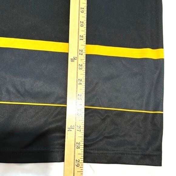 Borussia Dortmund Tijuana F.C. Soccer Jersey Black/Yellow Mens M Polyester Sport - Picture 3 of 4